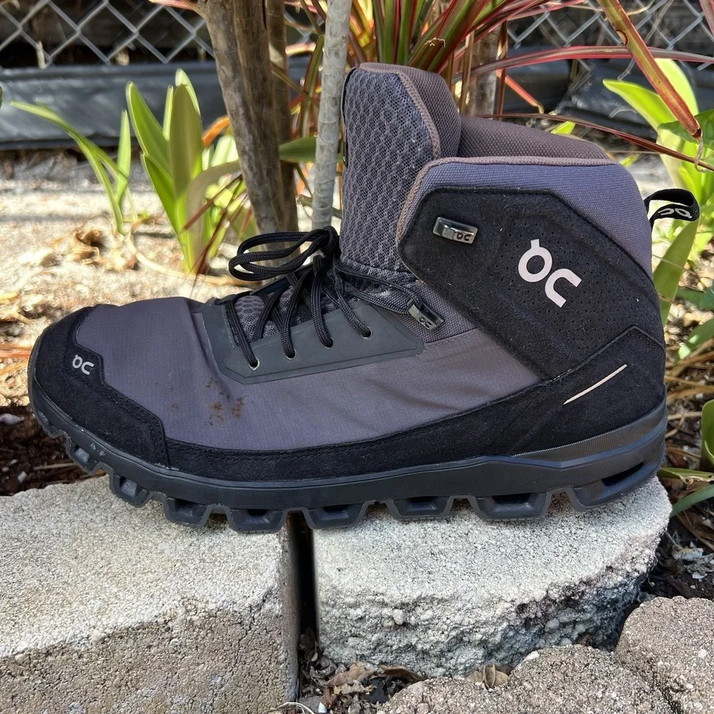 ONCloud Cloud Ridge Gray Black Men's 13 Hiking Walking